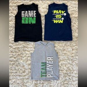 Boys Carter’s size 8 sleeveless shirts in great condition!